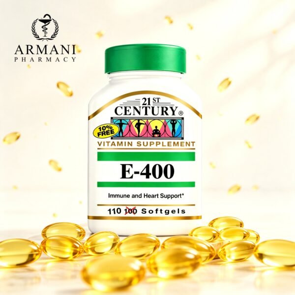 21st Century Vitamin E 400 IU Softgels – 110 Softgels
