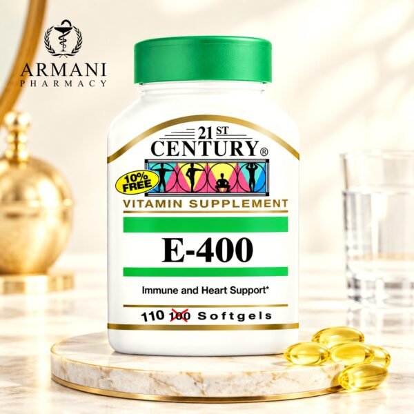21st Century Vitamin E 400 IU Softgels – 110 Softgels