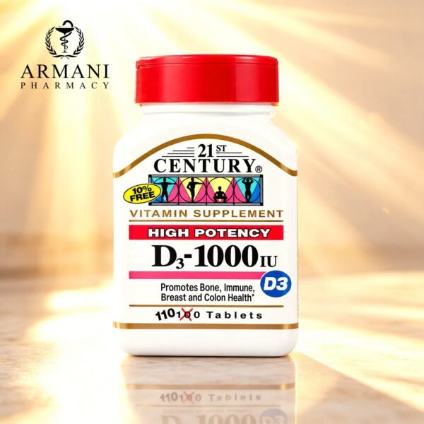 21st Century Vitamin D 1000 IU Tablets – 110 Tablets