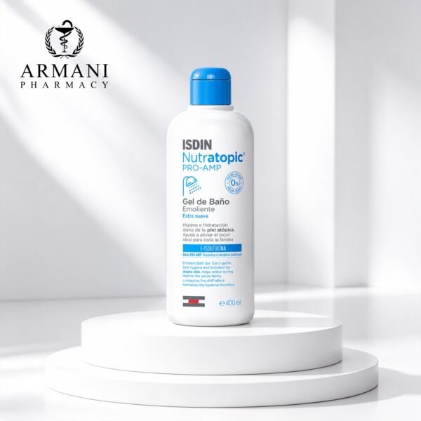 ISDIN NUTRA PRO-AMP BATH GEL 400ML 1 ISDIN Nutratopic Pro-AMP Bath Gel 400ml