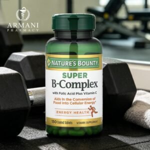 Nature’s Bounty Vitamin B Complex with Folic Acid + Vitamin C – 150 Tablets